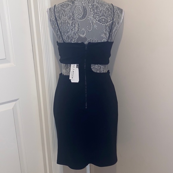 Alice and Olivia Havana cut out dress size 8 NWT - Picture 4 of 8